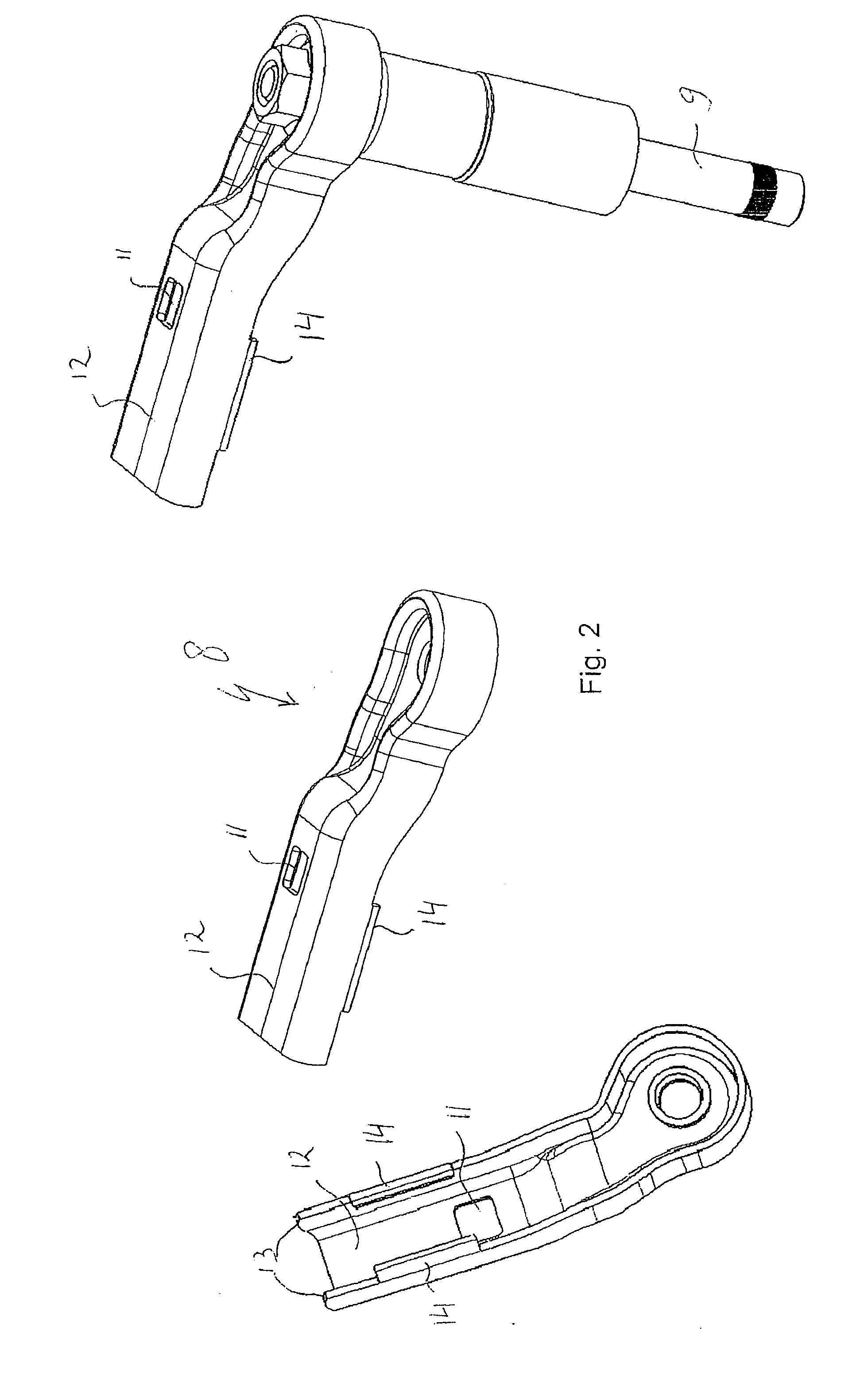 Windscreen wiper device