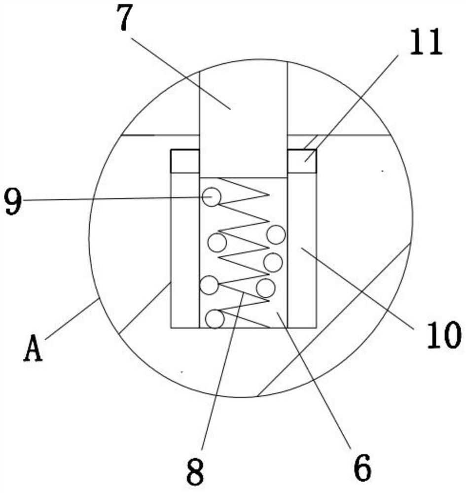 Soil remediation equipment with shock absorption and noise reduction base