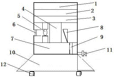 Portable solar air-based water collector