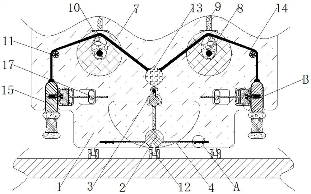 Building tile automatic level detection and correction device