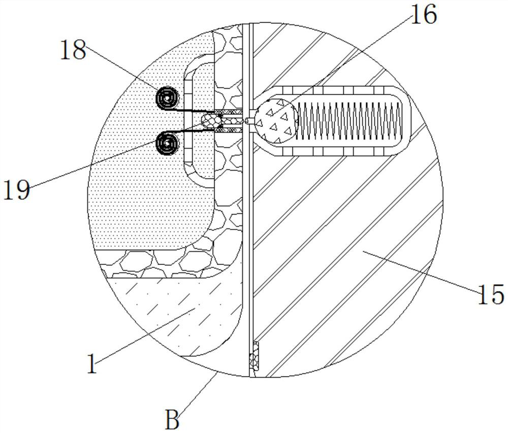 Building tile automatic level detection and correction device