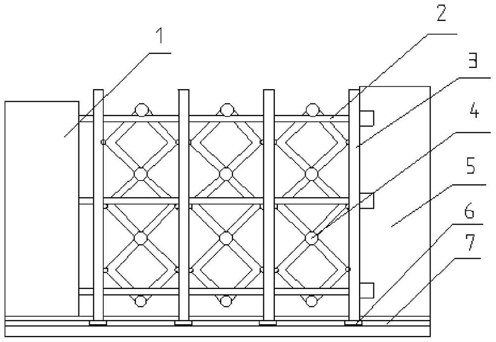 Anti-collision electric retractable door