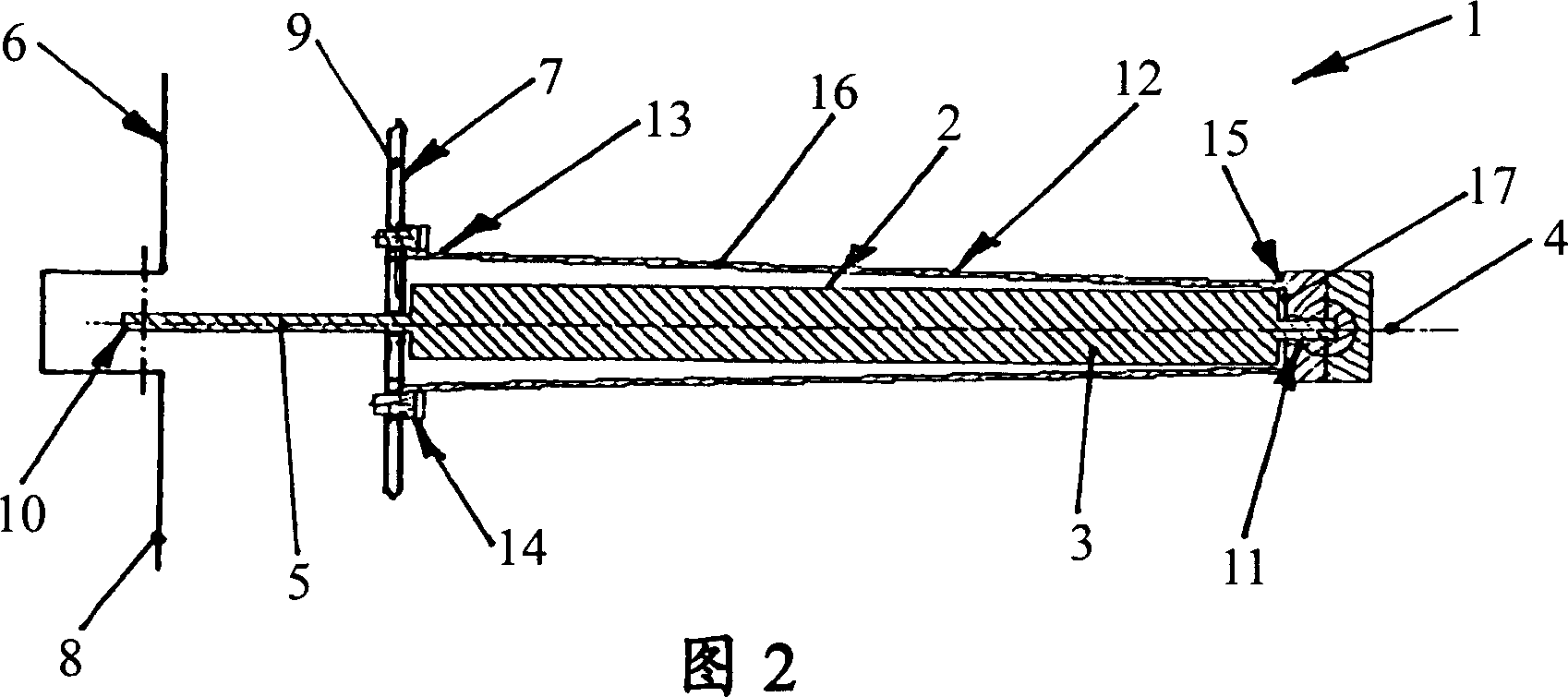 Continuously blockable adjustment device