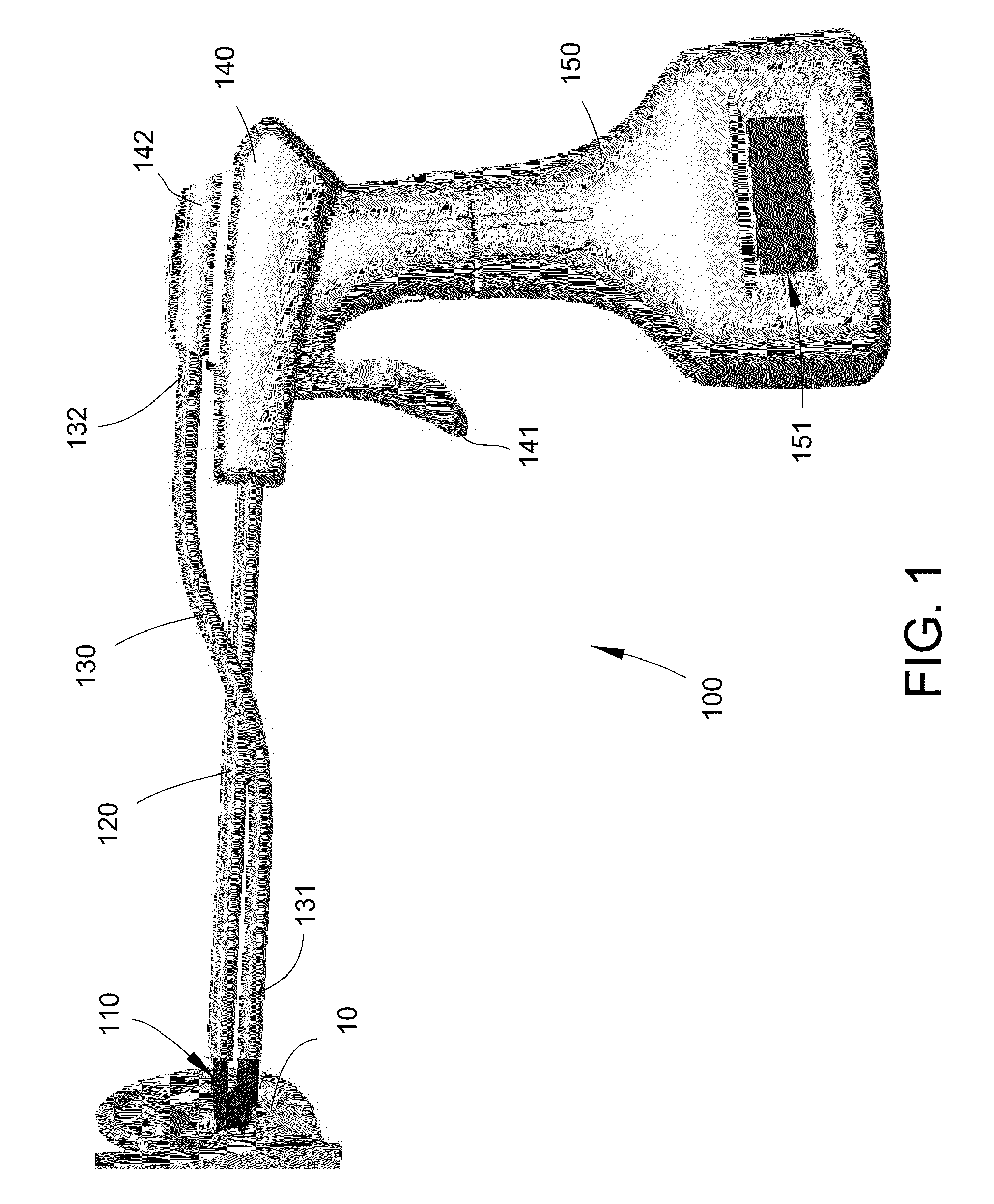 Body cavity irrigation device