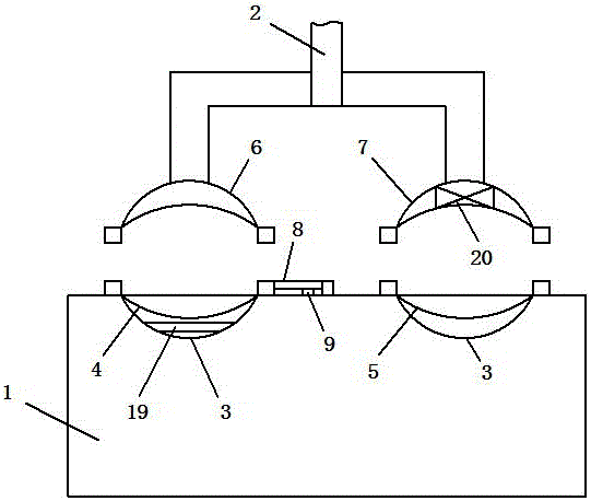 Improved blade forging device and forging method thereof