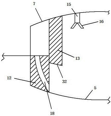 Improved blade forging device and forging method thereof