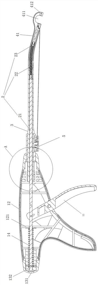 Integrated operation stitching instrument