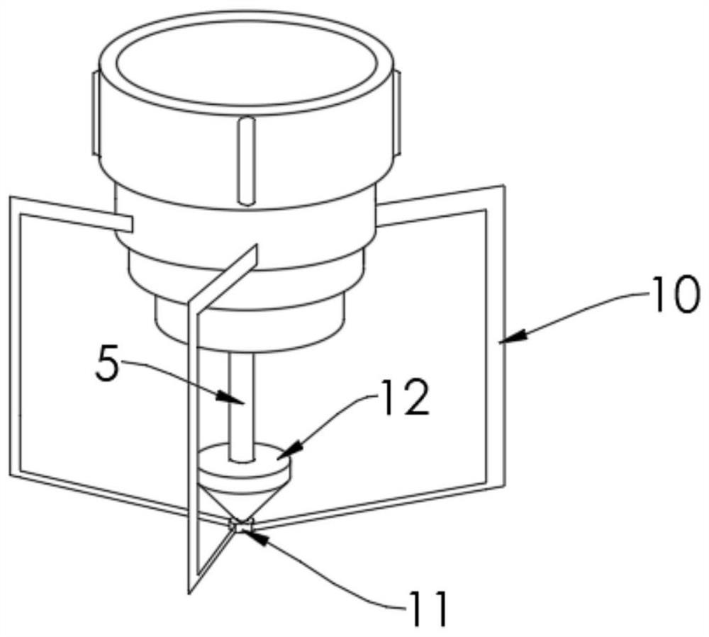 Efficient water distribution spray head for cooling tower