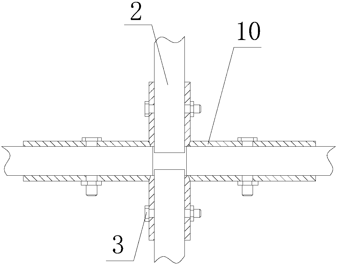 Connection device of fire-proof boards of integrated house