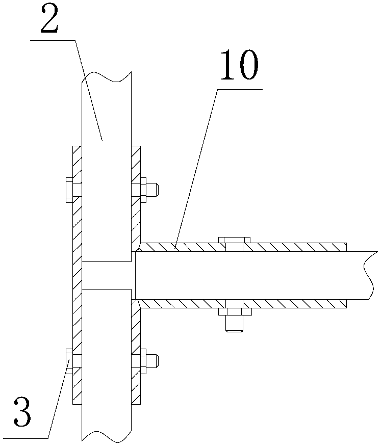 Connection device of fire-proof boards of integrated house