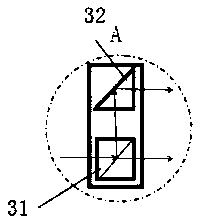 Method and device for simultaneous measurement of five-degree-of-freedom errors based on beam drift compensation