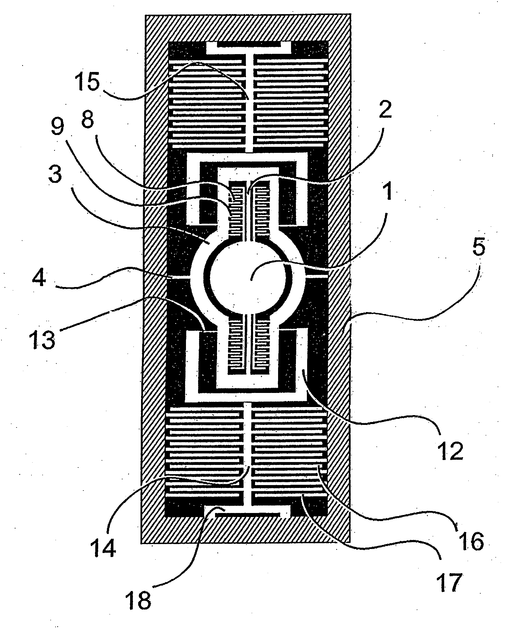 Electrostatic comb-drive micromechanical actuator