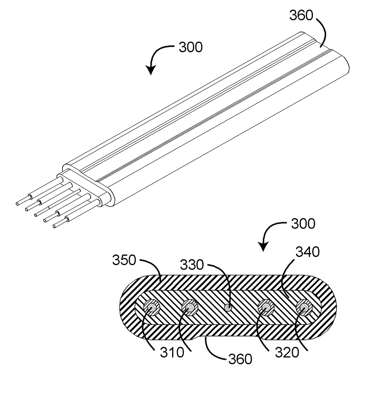 Automated assembly sensor cable