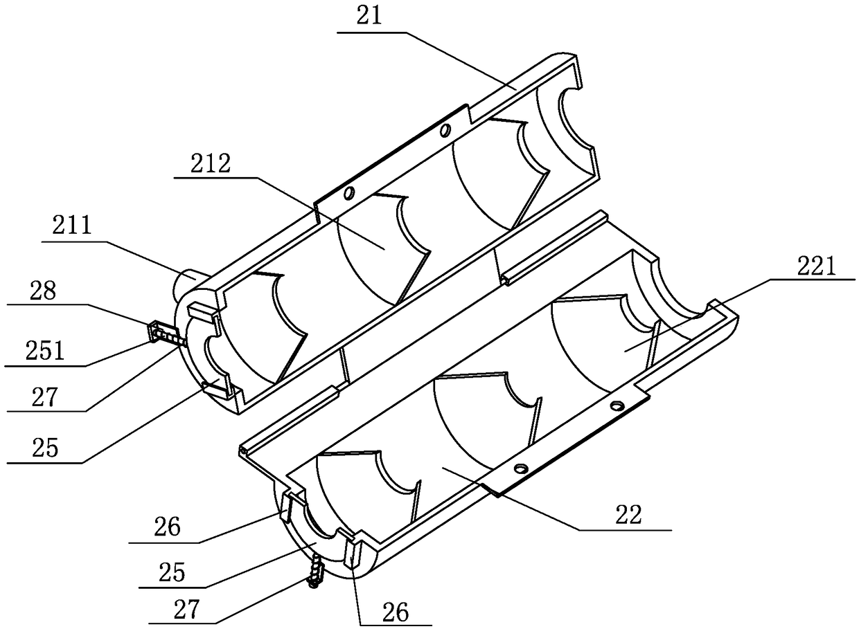 A fixed hoist hoist steel wire rope oil pollution removal device