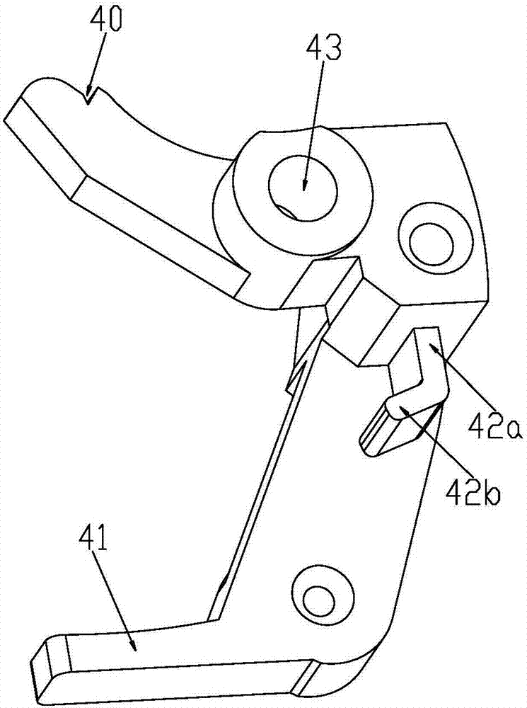 Trip structure of circuit breaker