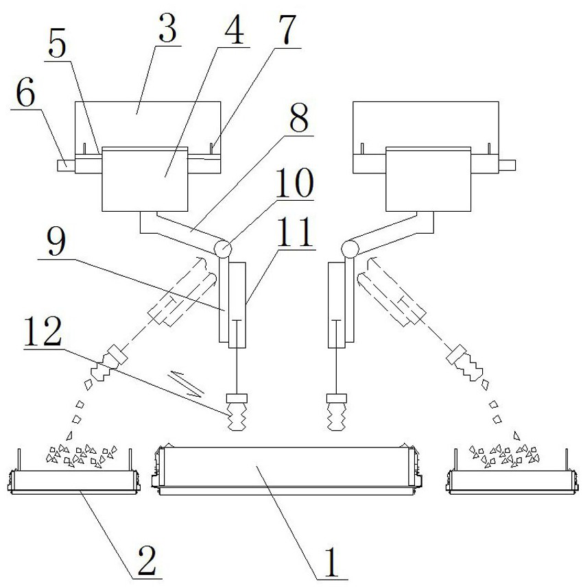 Novel efficient intelligent combined solid waste sorting device