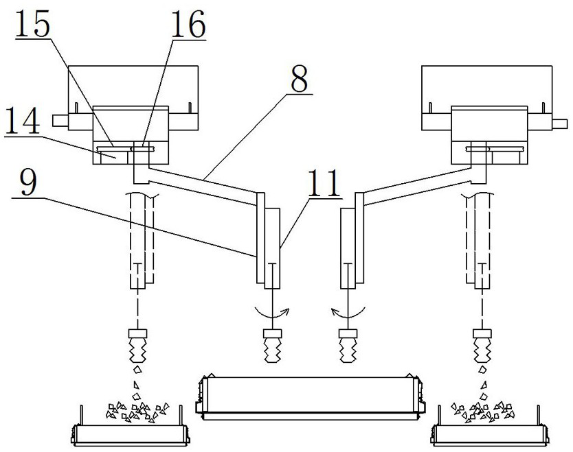 Novel efficient intelligent combined solid waste sorting device