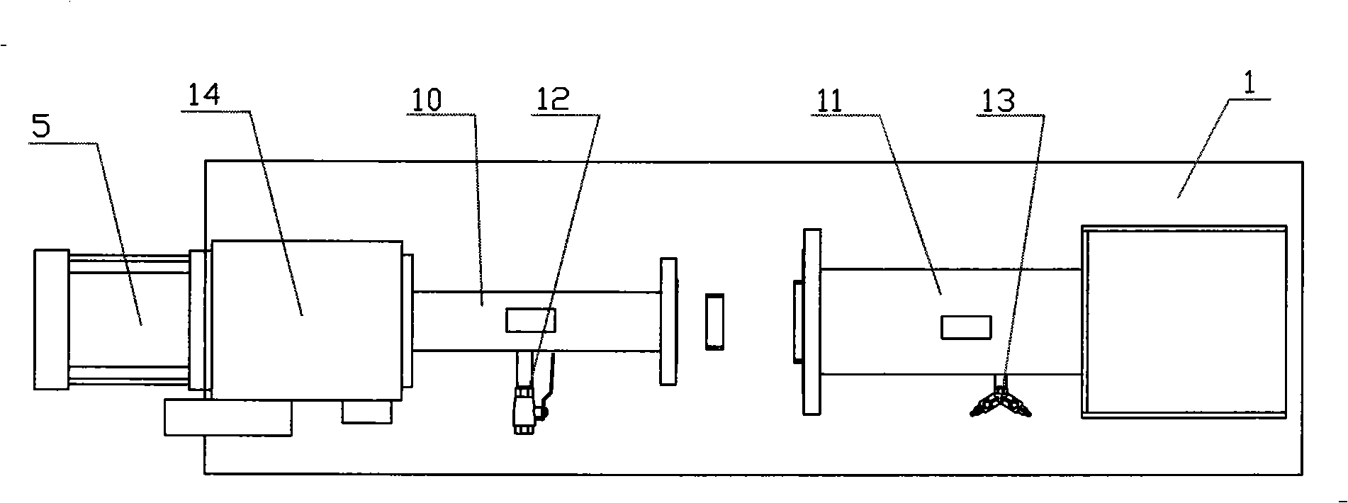 Gas pressure regulator test device