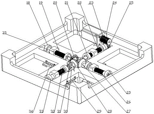 High-temperature double-axis synchronous drawing mechanical property testing instrument and method