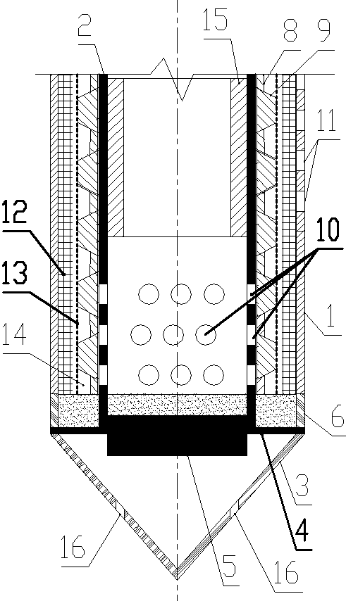 Integrated oriented vacuum well point pipe