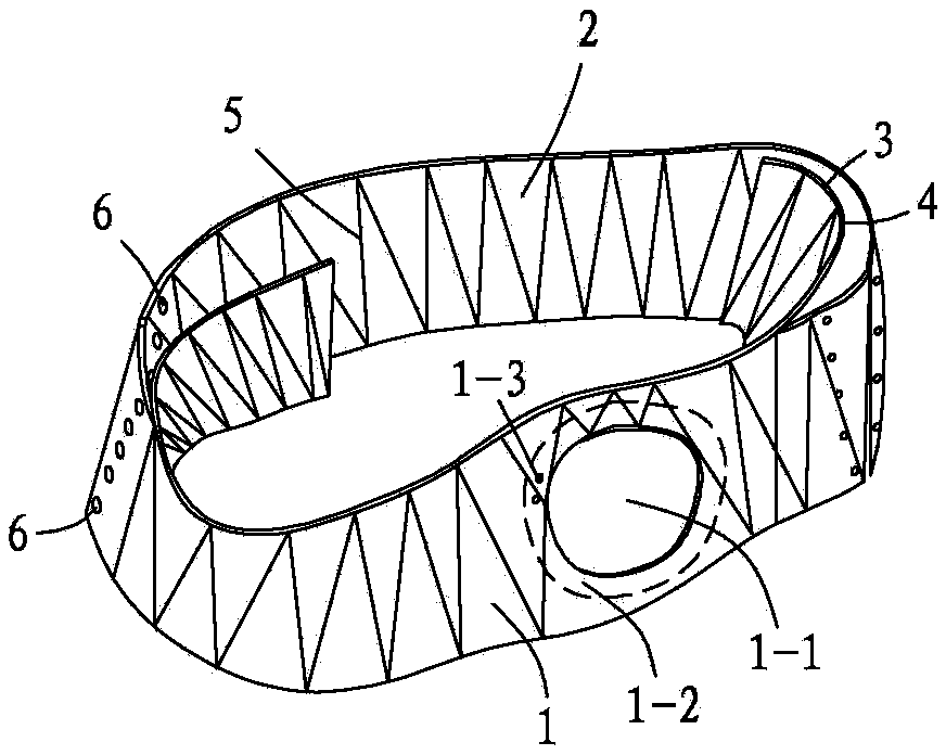 Enterostomy abdominal belt