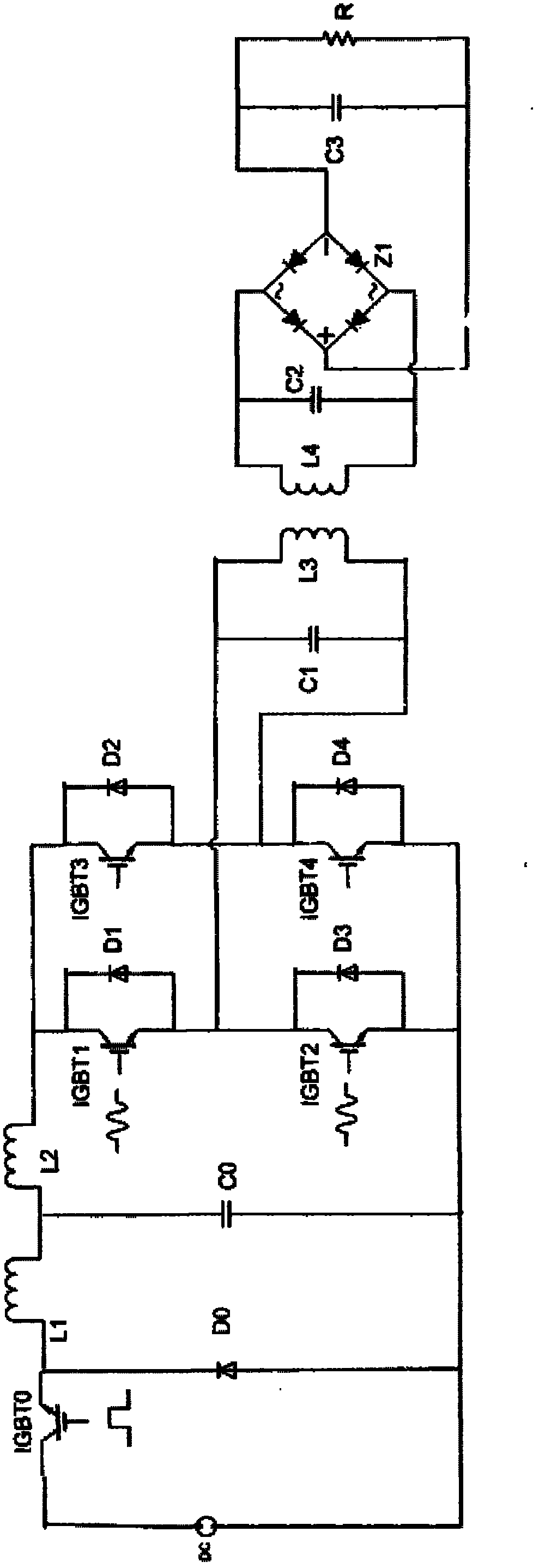 Non-contact type high-power energy transmission system and application