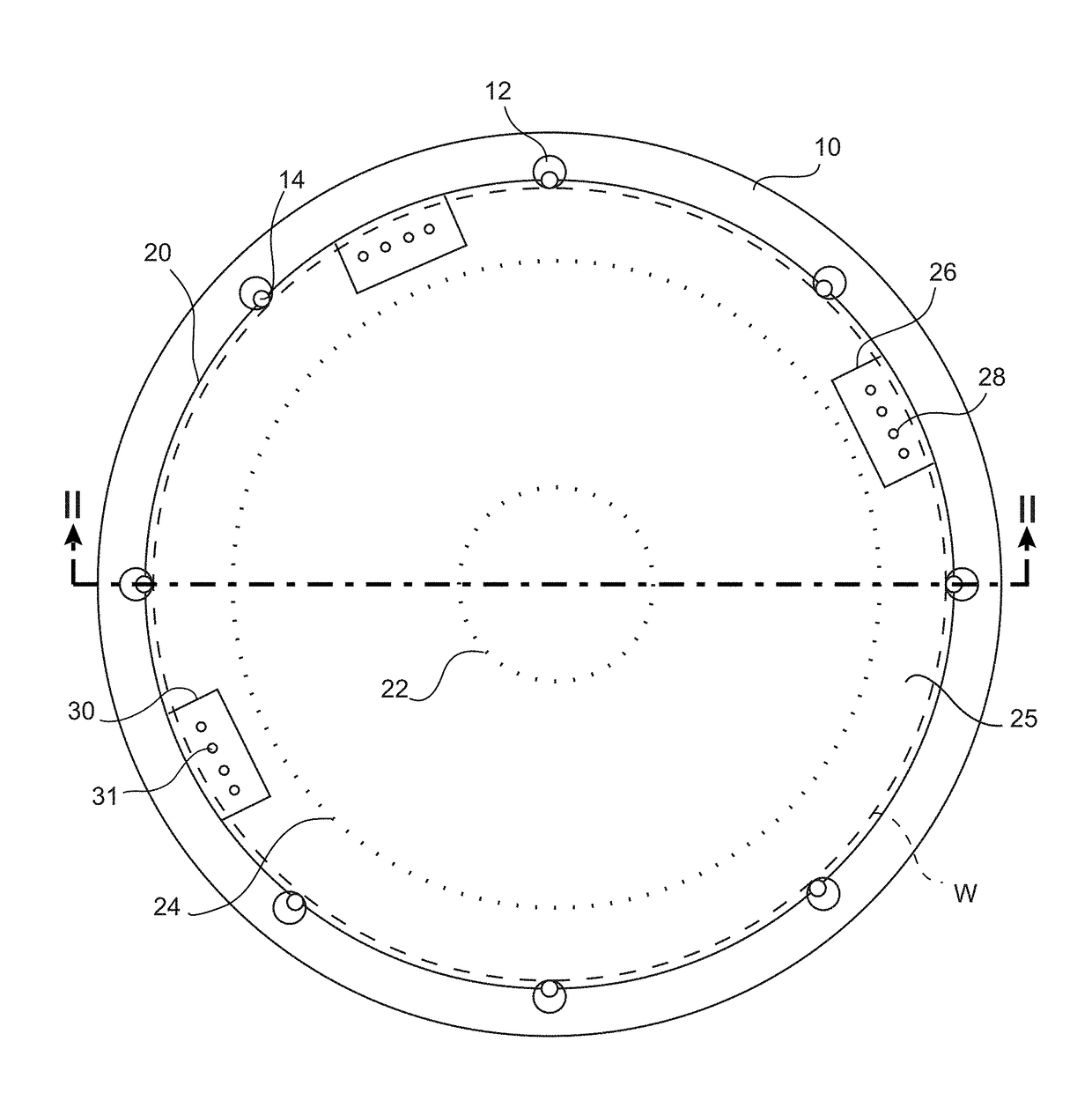 Apparatus for processing wafer-shaped articles