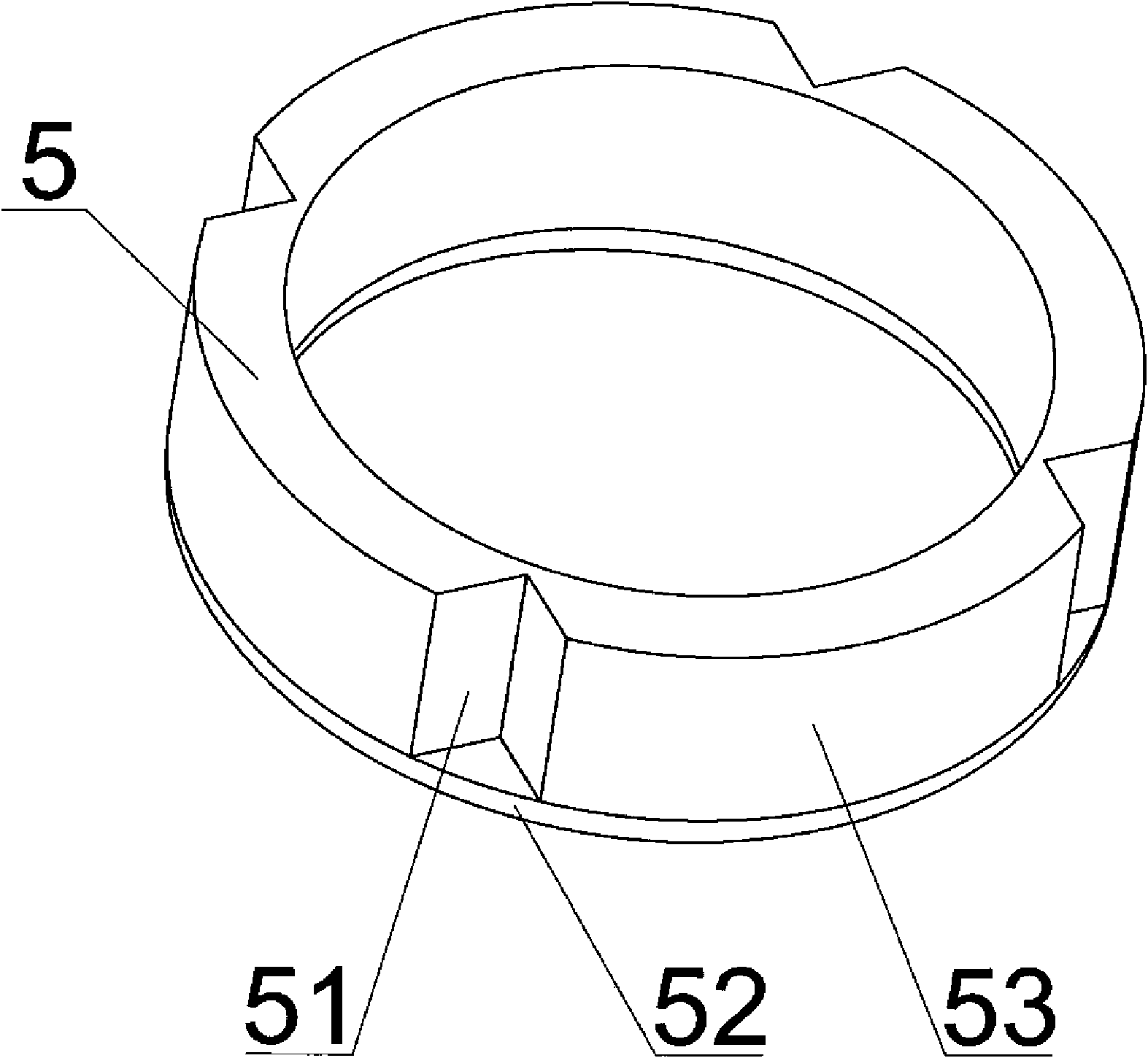 Fixed type toughened glass crushing escape apparatus