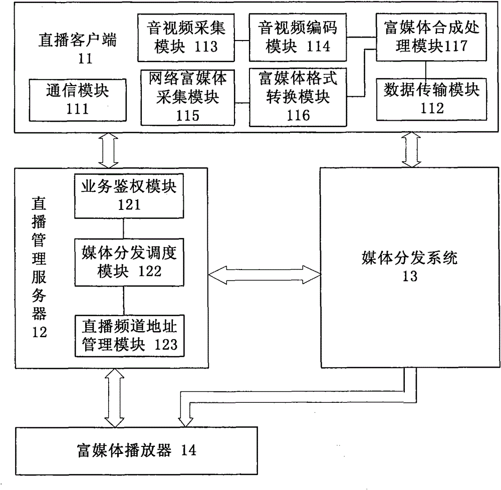 Rich media direct broadcasting business system and method