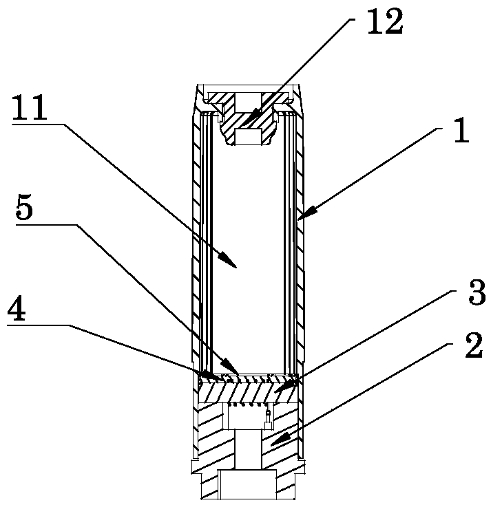 Electronic cigarette atomizer capable of heating tobacco liquid