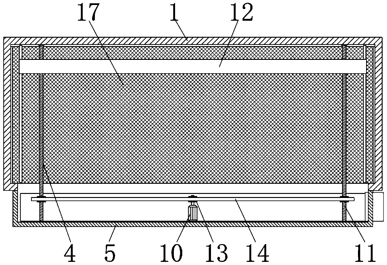 Domestic fresh air system for apartment