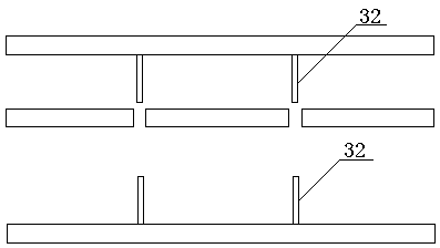 Integral positioning, die-cutting and waste cleaning device