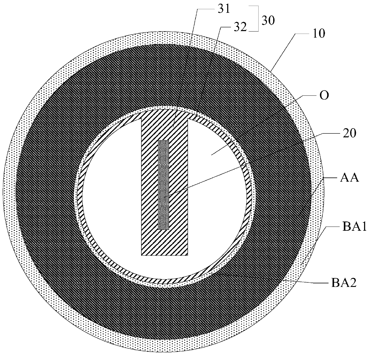 Ring display module and display device