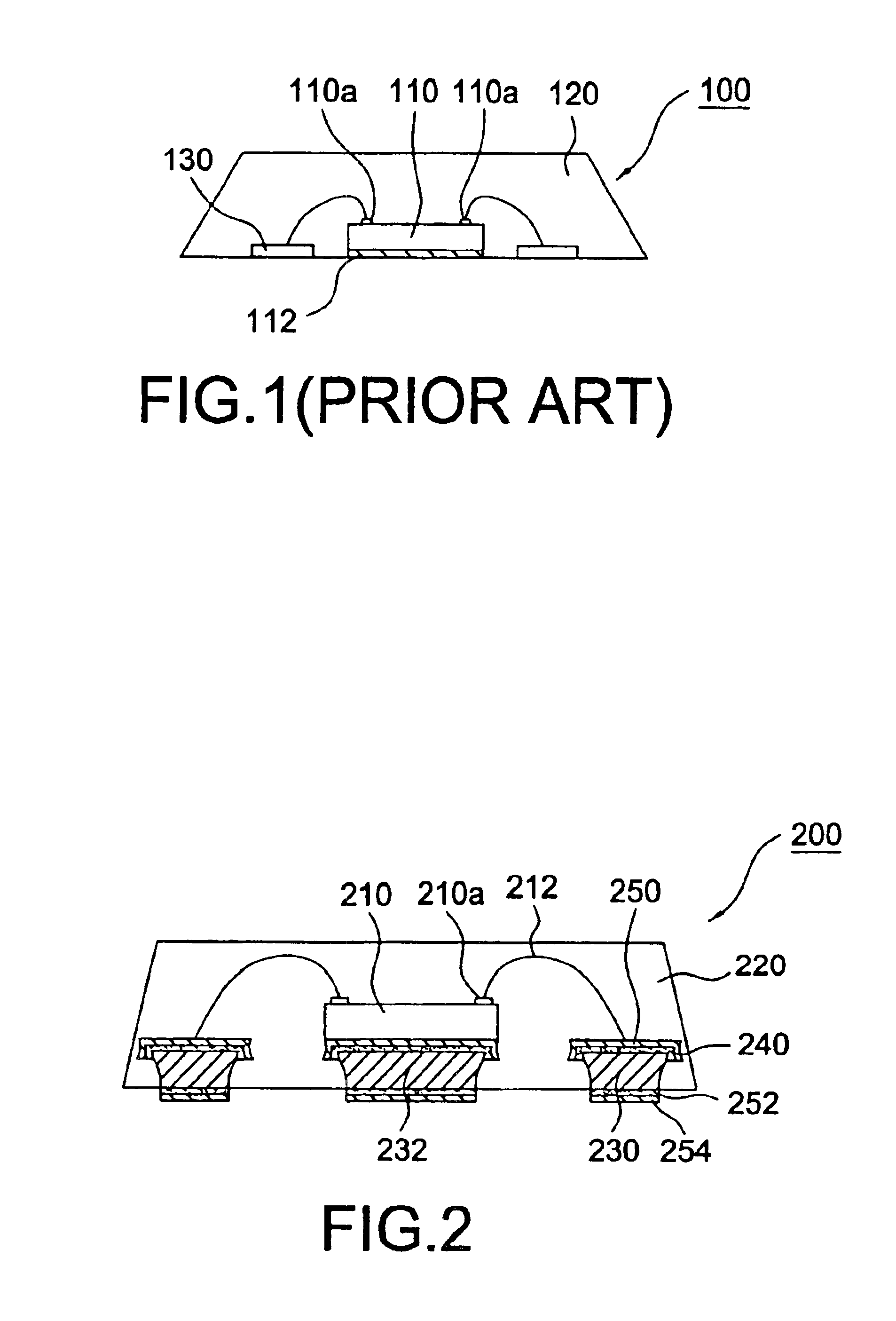 Low-pin-count chip package and manufacturing method thereof