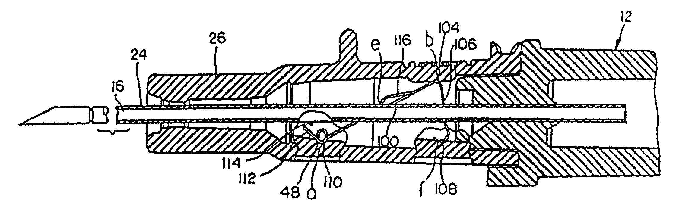 Spring clip safety IV catheter