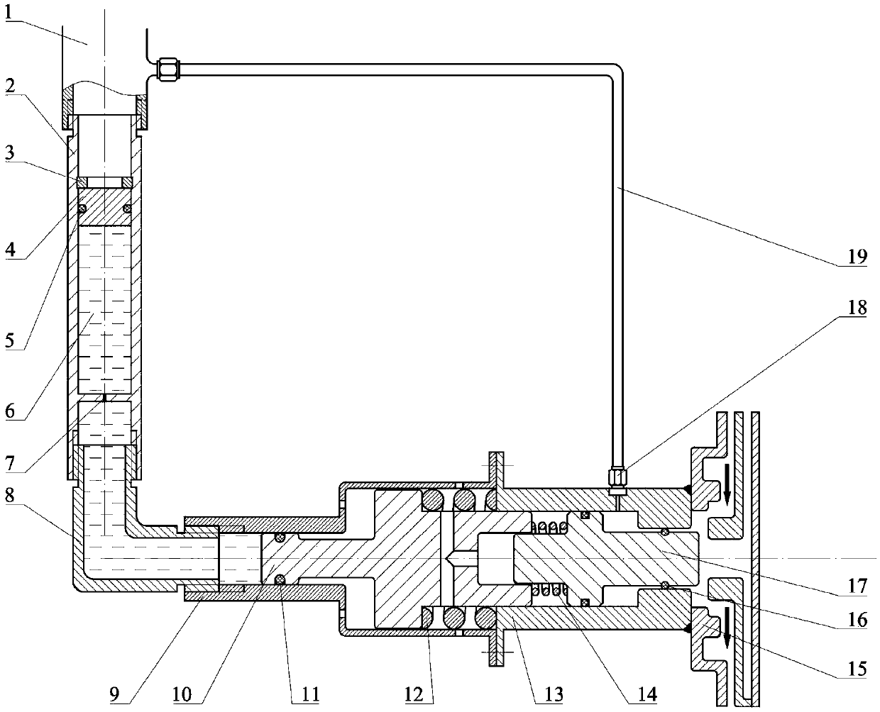 A Pneumatic Adjustable Damping Control Valve