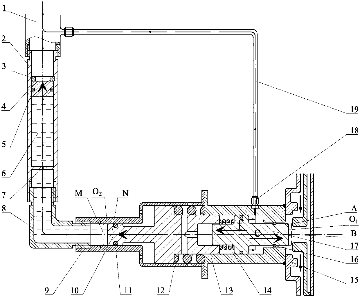 A Pneumatic Adjustable Damping Control Valve