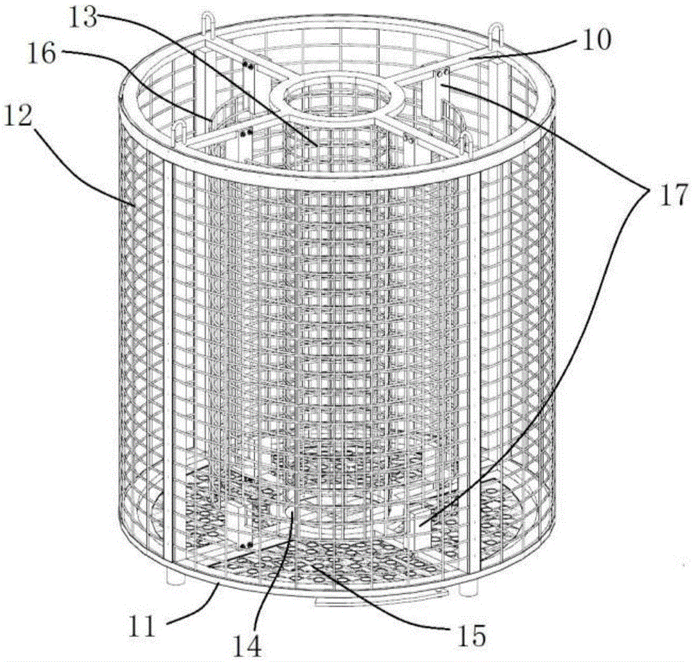 Self-drying damp-proof corn cob storage bin