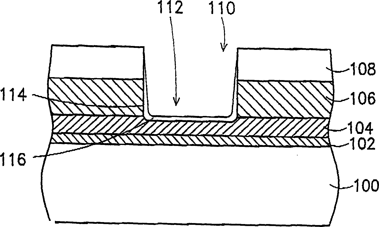 Etching method for opening with high height-to-width ratio