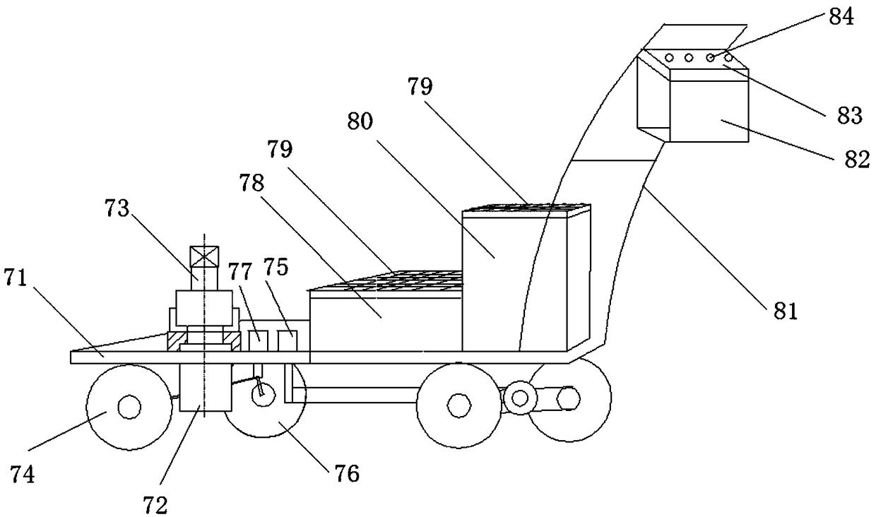 Intelligent assembly trolley with direct-current impact type electric wrench