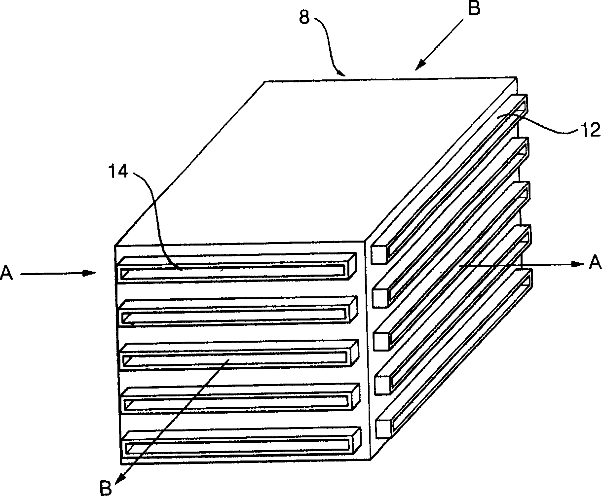 Precooler for ventilation of air conditioner