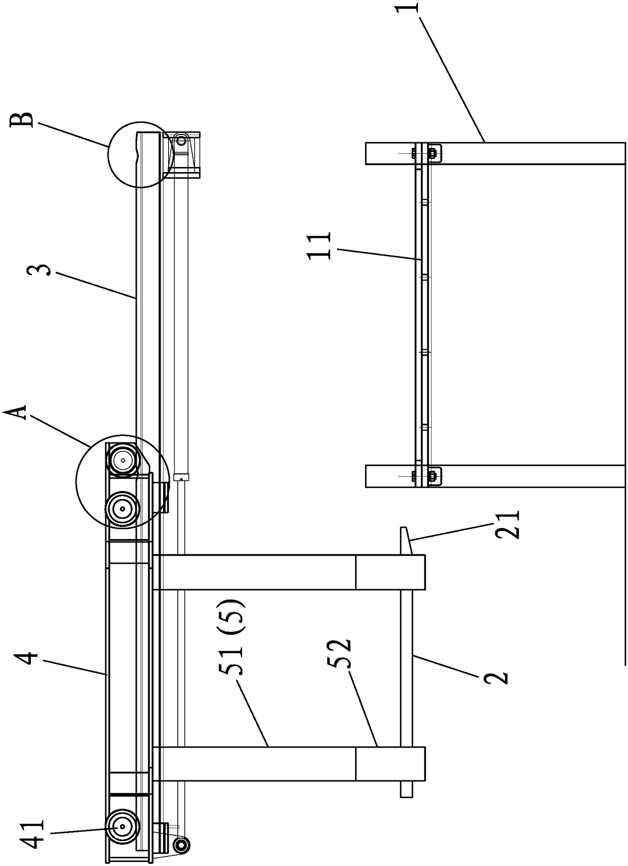 A smooth three-dimensional garage without avoidance