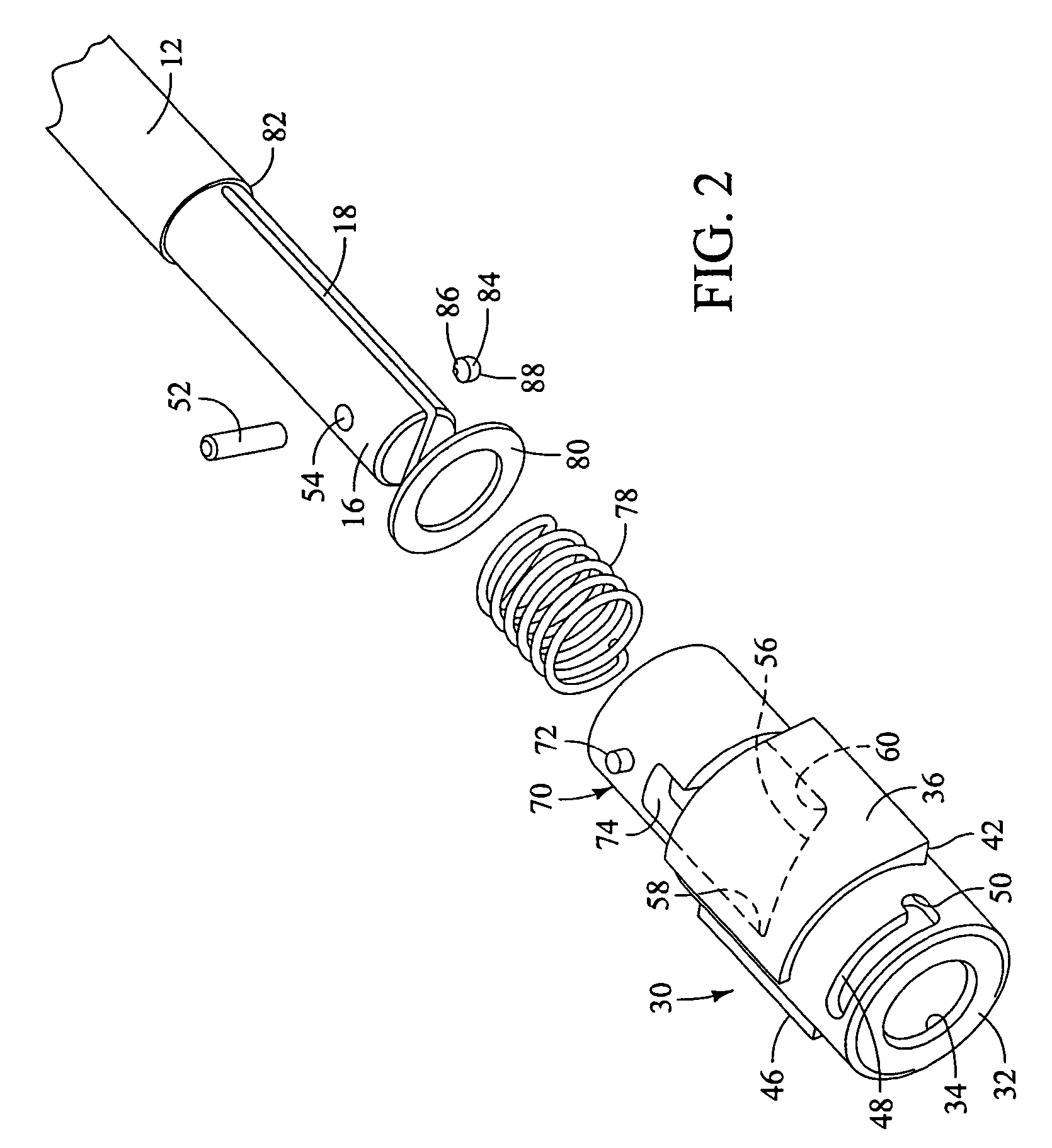 Tool-less blade clamping apparatus for a reciprocating tool