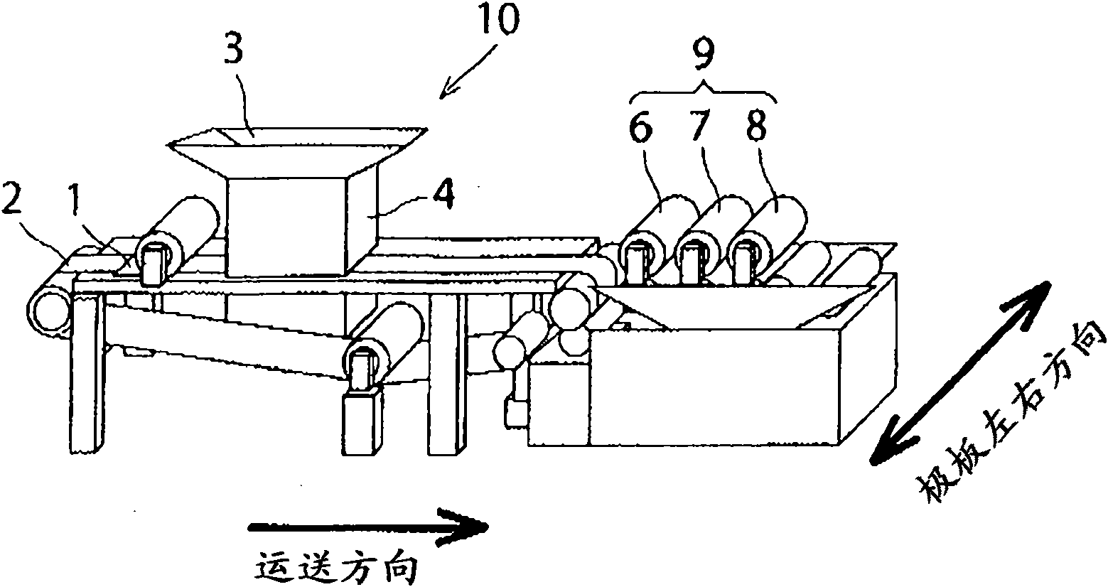 Manufacturing method and manufacturing device of electrode plate for paste-type lead storage battery