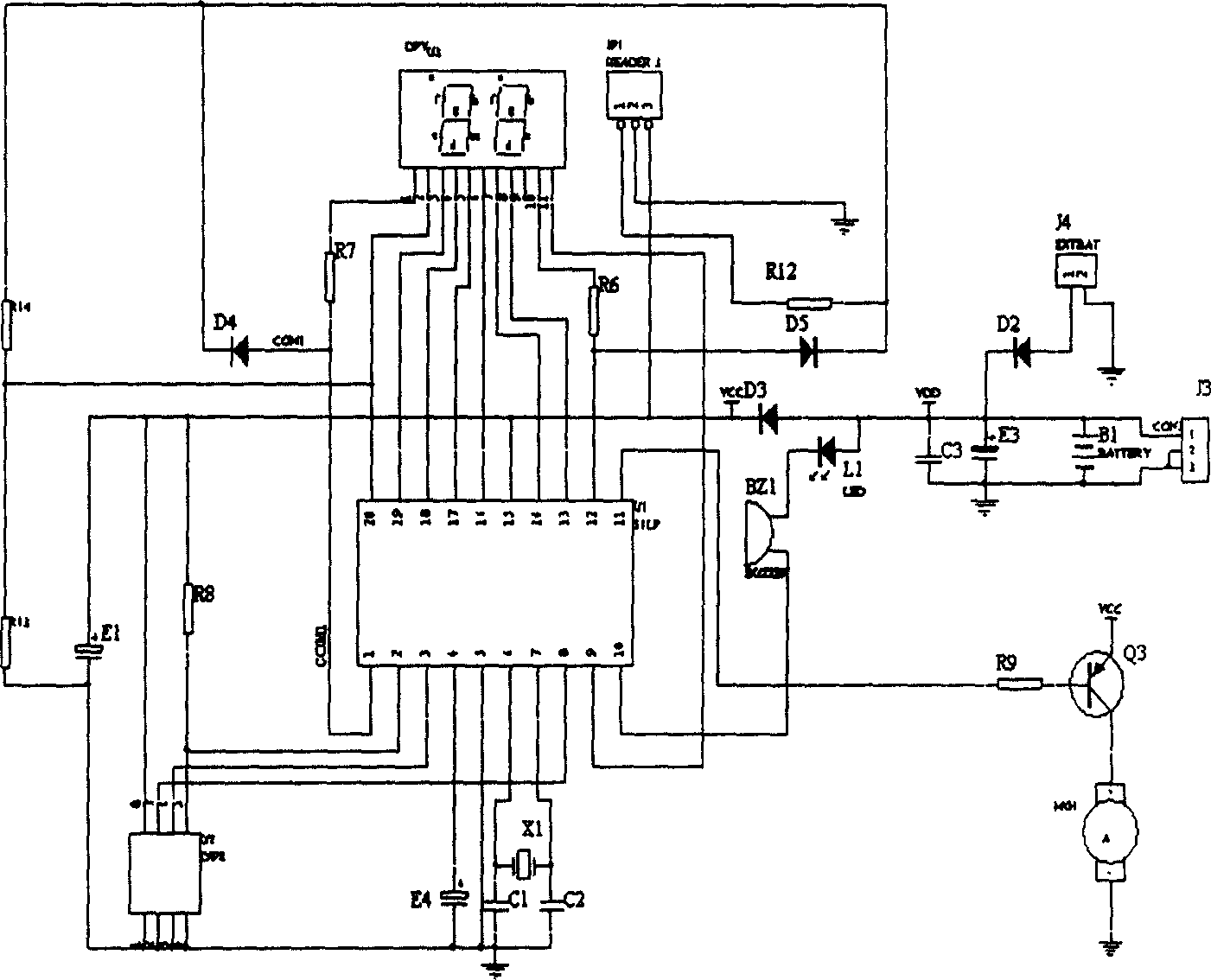 Infrared remote control lock and control method