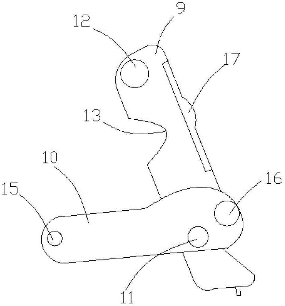 Hidden bottom hinge