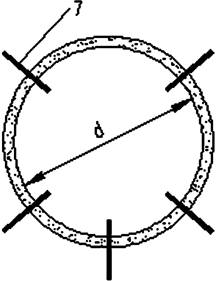 Part repair structure for steel lining of drainage pipeline