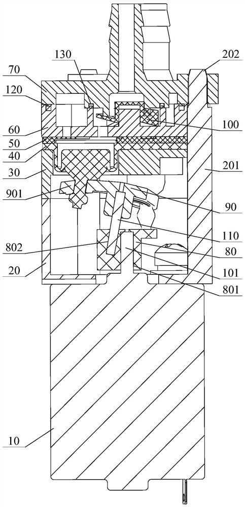 Electric diaphragm pump