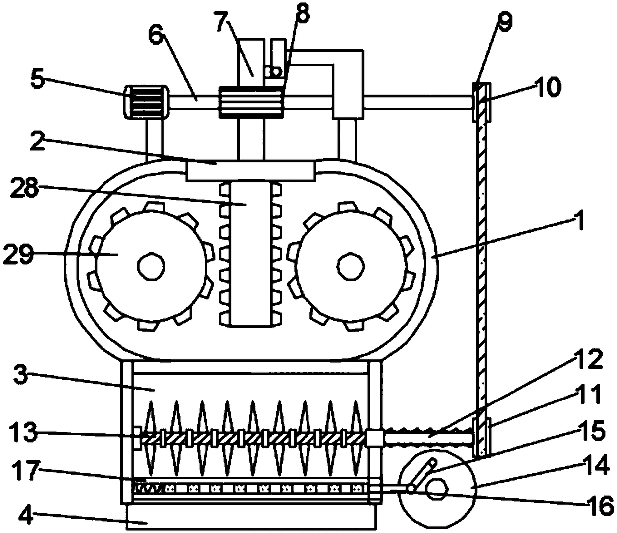 Multilevel pulp pulverizer for papermaking