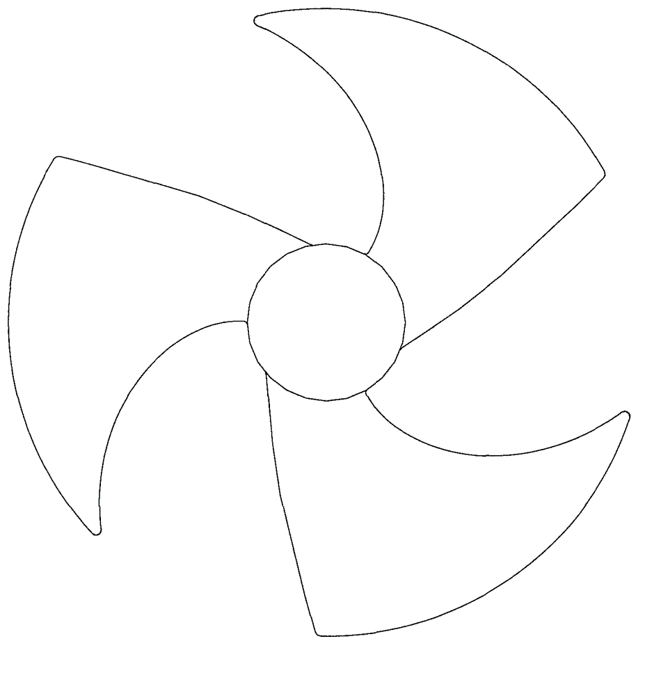 Axial flow fan blade and air conditioner provided with same